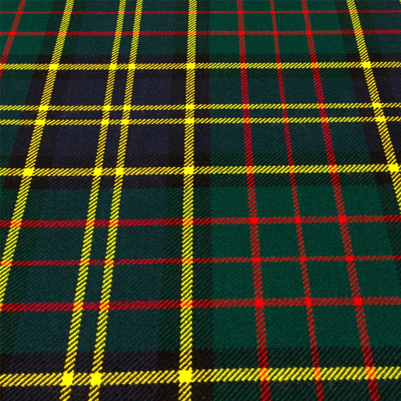 Heavy Weight 16oz Fabric Material MacMillan Hunting Modern Tartan 1 Metre