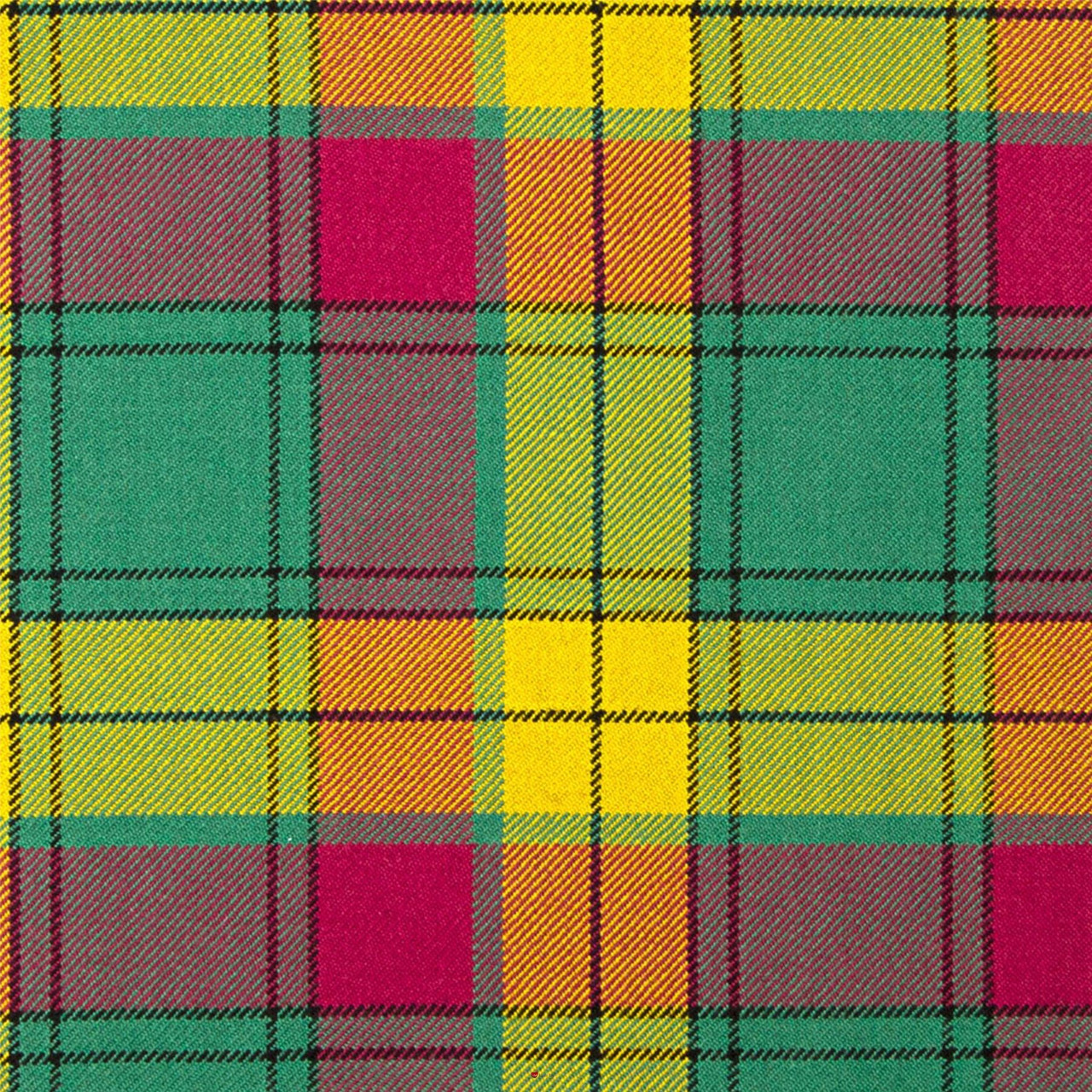 Heavy Weight 16oz Fabric Material MacMillan Old Ancient Tartan 1 Metre