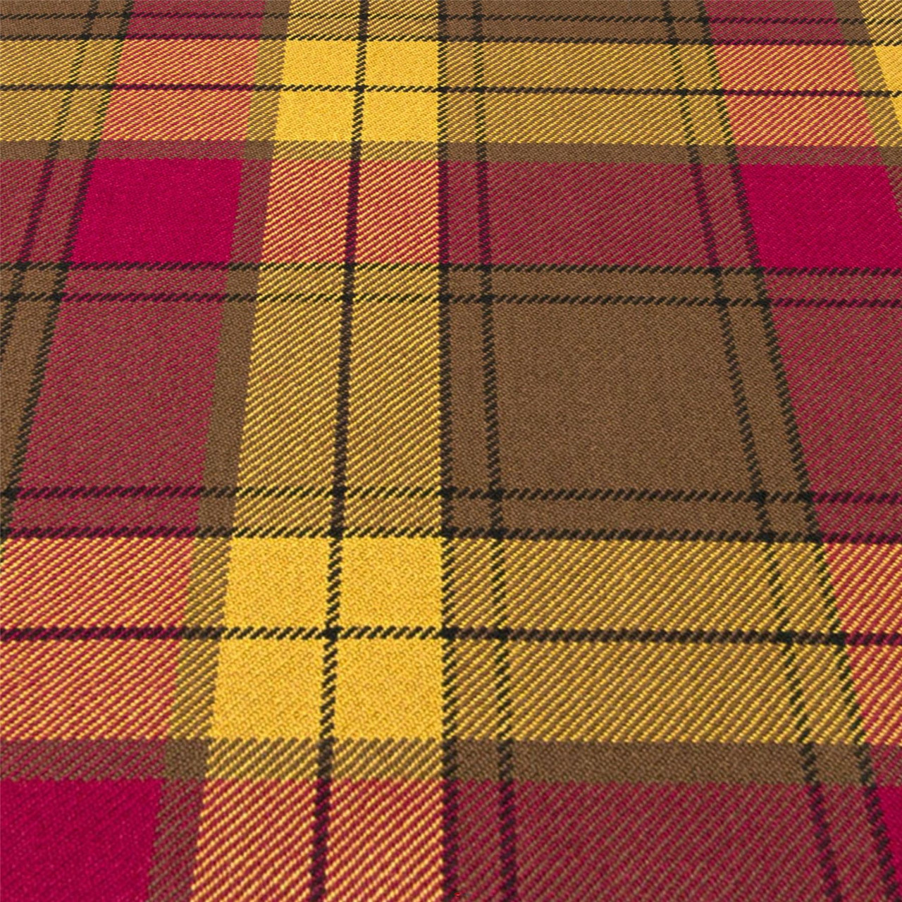 Heavy Weight 16oz Fabric Material MacMillan Old Weathered Tartan 1 Metre