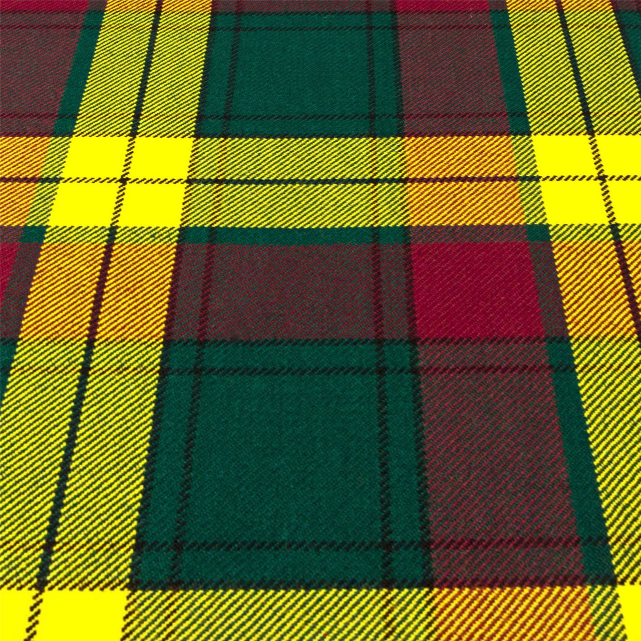Heavy Weight 16oz Fabric Material MacMillan Old Modern Tartan 1 Metre