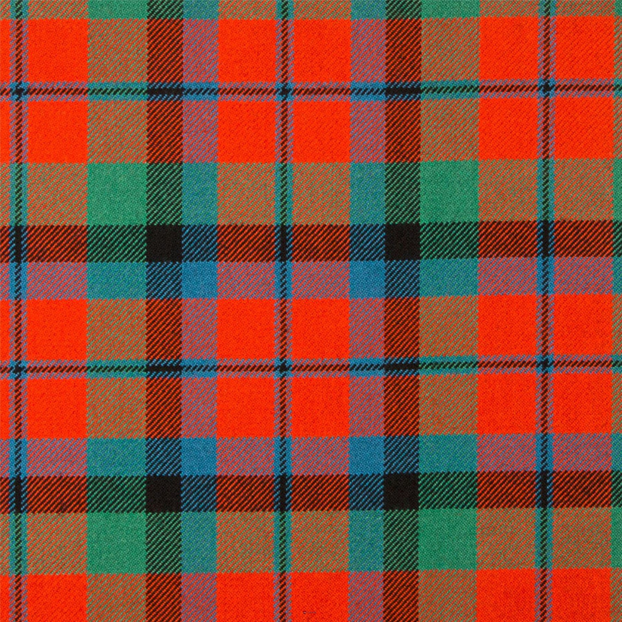 Heavy Weight 16oz Fabric Material MacNaughton Ancient Tartan 1 Metre