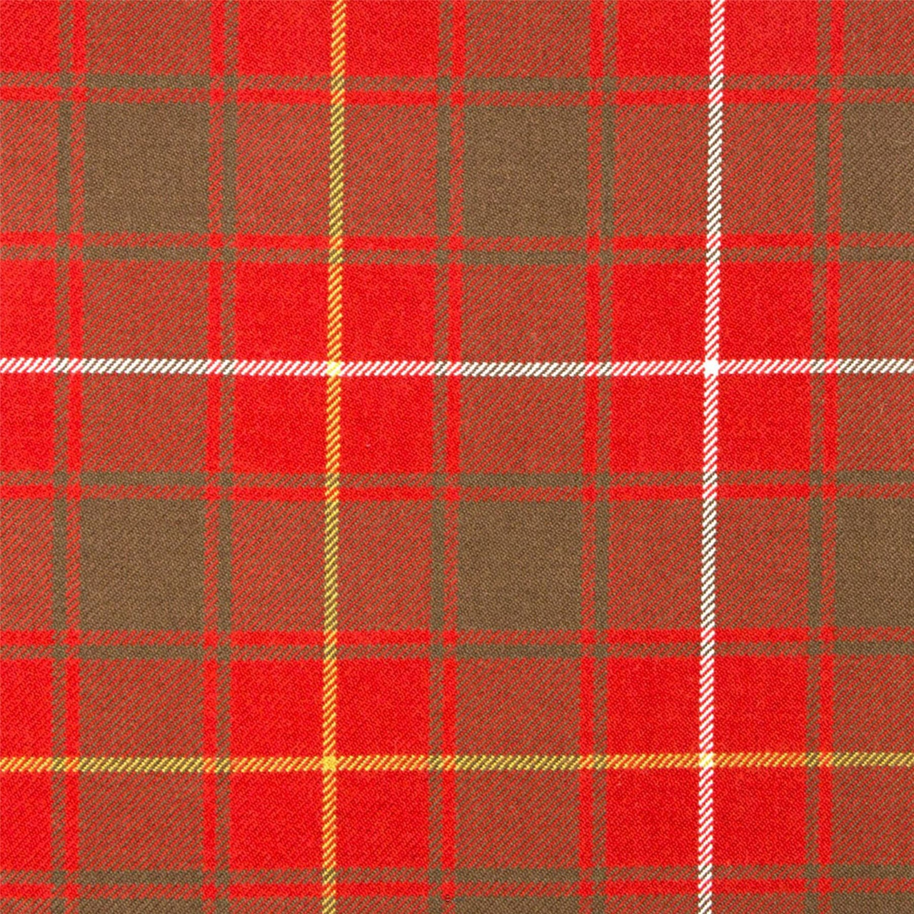Heavy Weight 16oz Fabric Material MacPhie Weathered Tartan 1 Metre