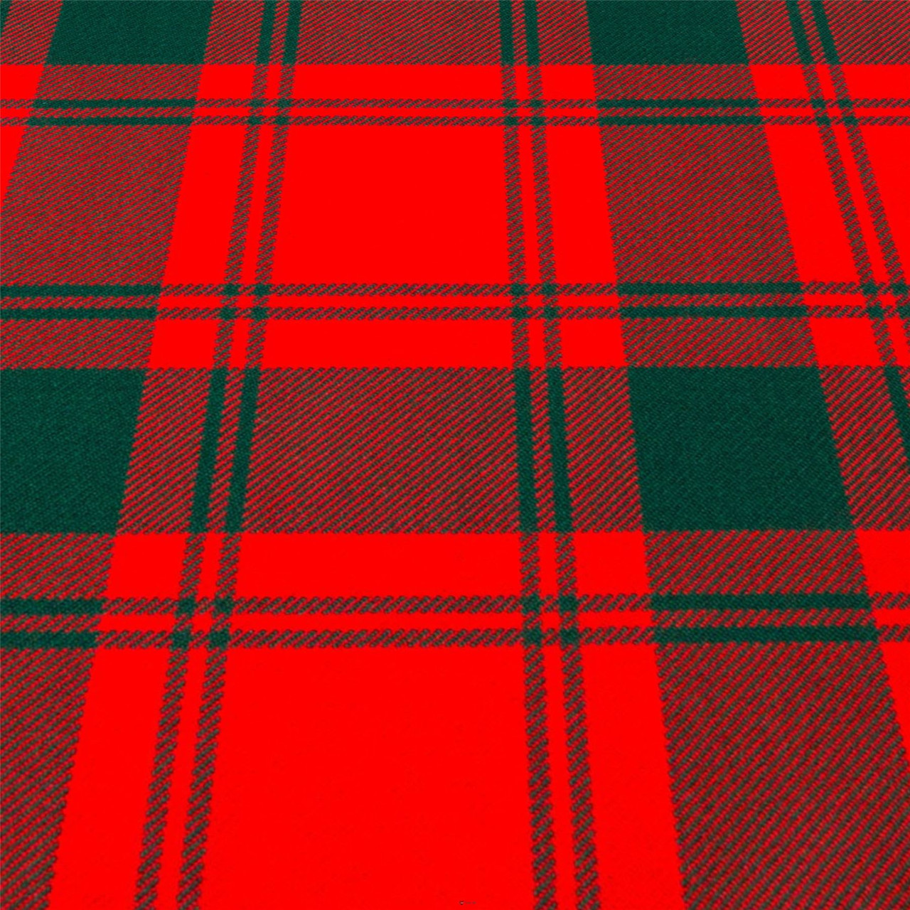 Heavy Weight 16oz Fabric Material MacQuarrie Modern Tartan 1 Metre