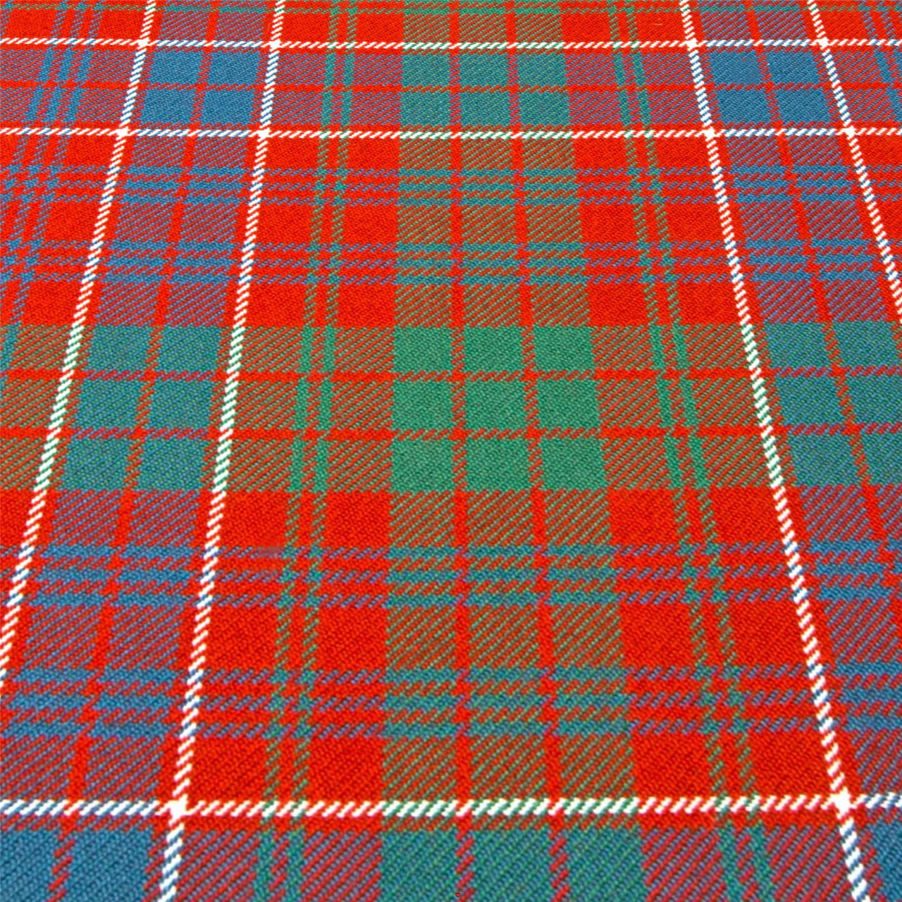 Heavy Weight 16oz Fabric Material MacRae Clan Ancient Tartan 1 Metre