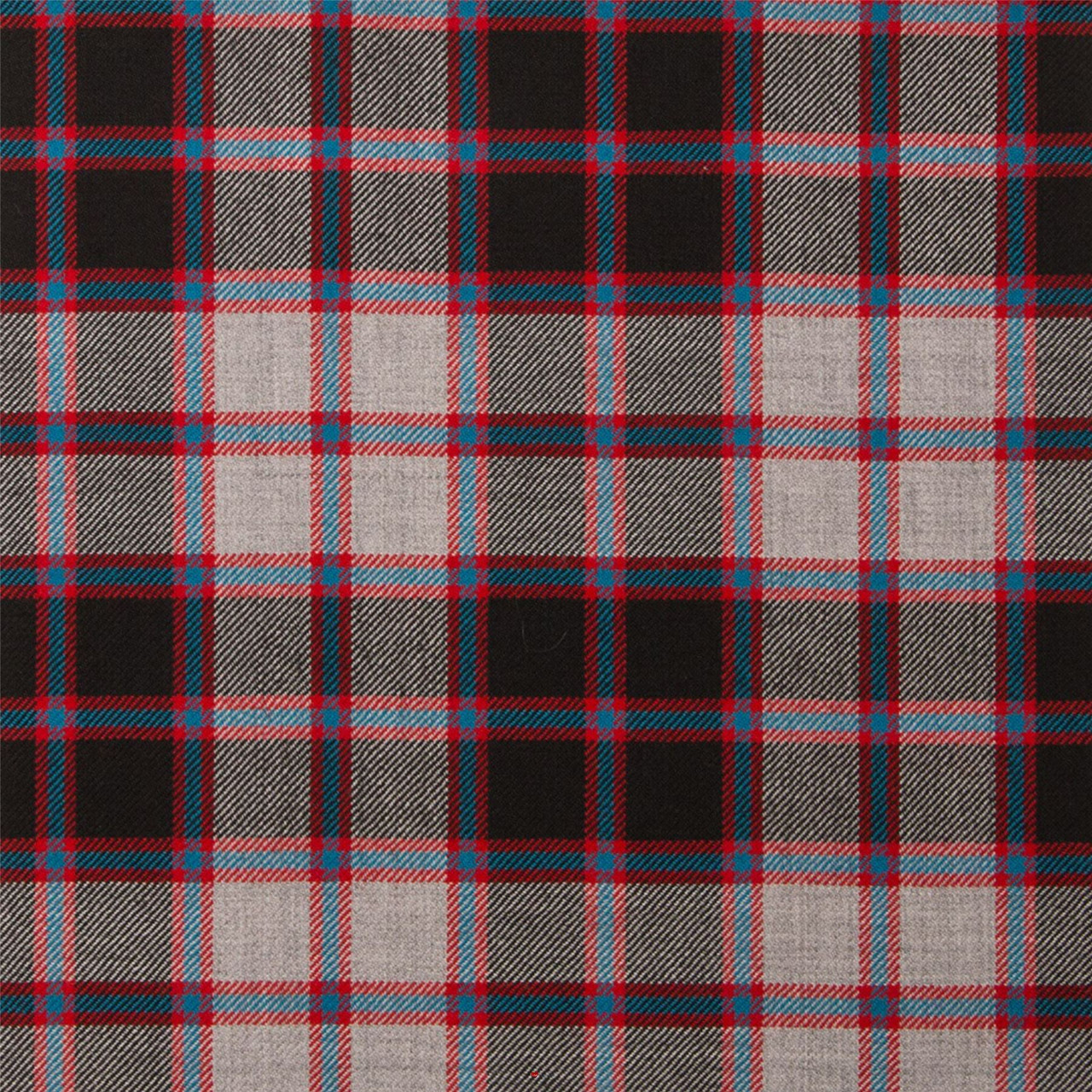 Heavy Weight 16oz Fabric Material MacPherson Hunting Ancient Tartan 1 Metre