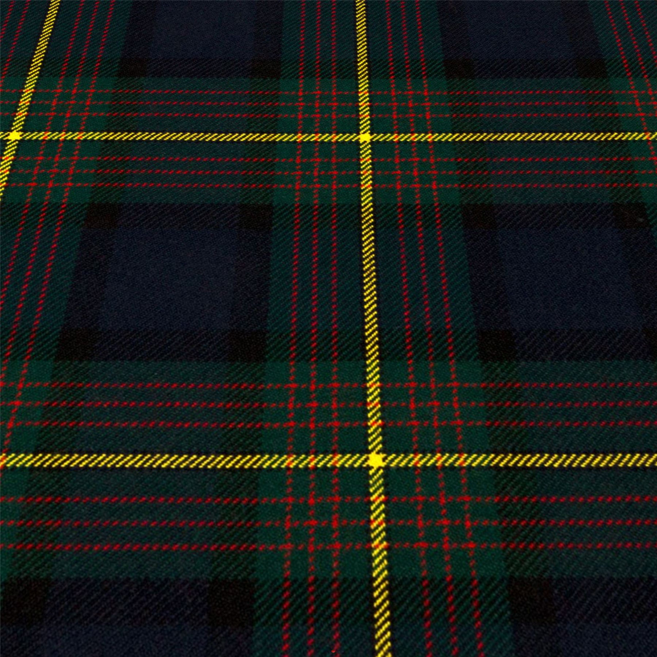 Heavy Weight 16oz Fabric Material Muir Modern Tartan 1 Metre