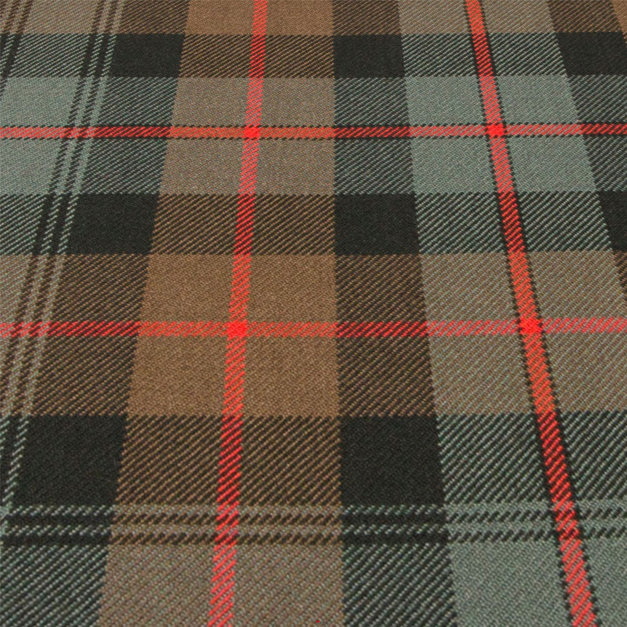 Heavy Weight 16oz Fabric Material Murray of Atholl Weathered Tartan 1 Metre