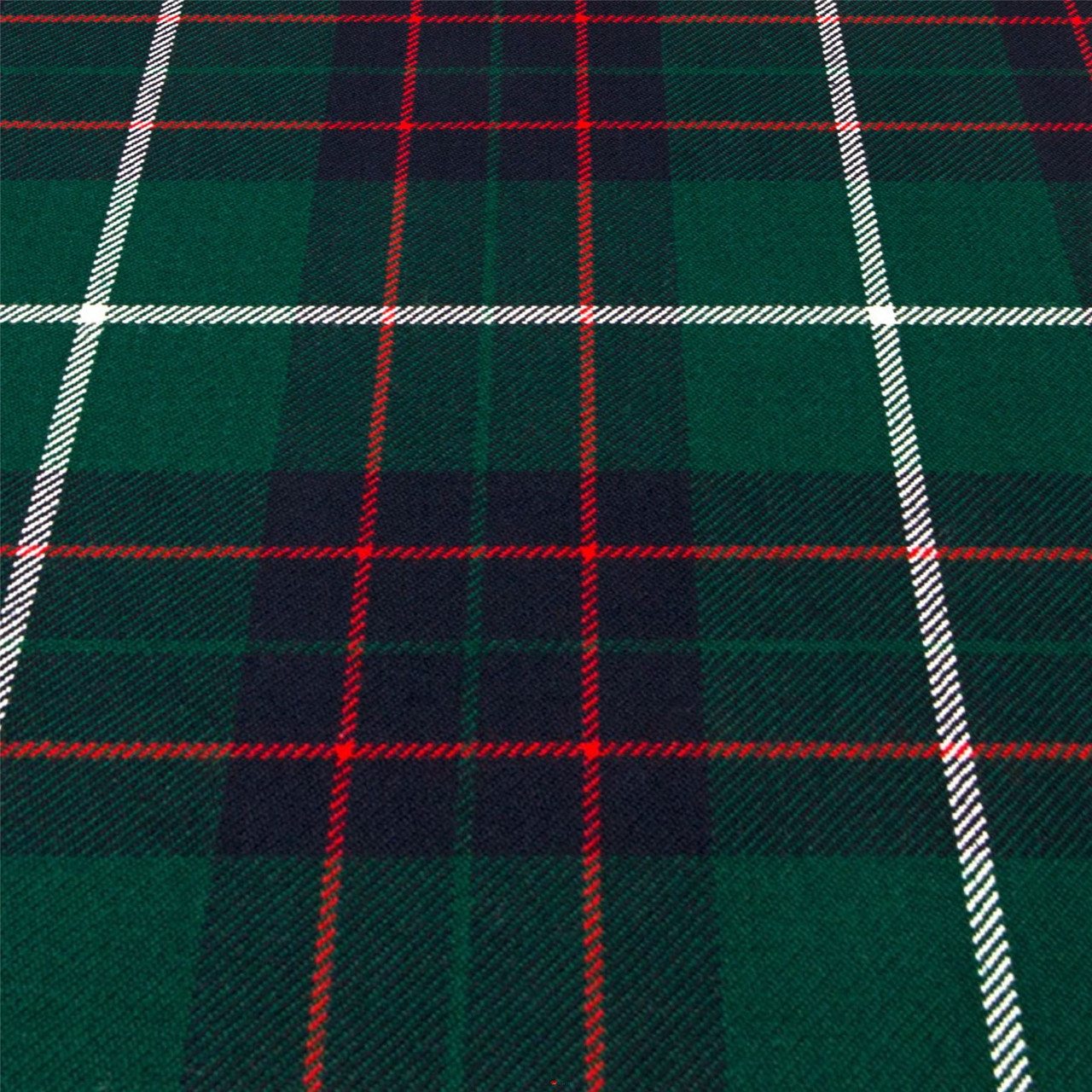 Heavy Weight 16oz Fabric Material MacIntyre Hunting Modern Tartan 1 Metre