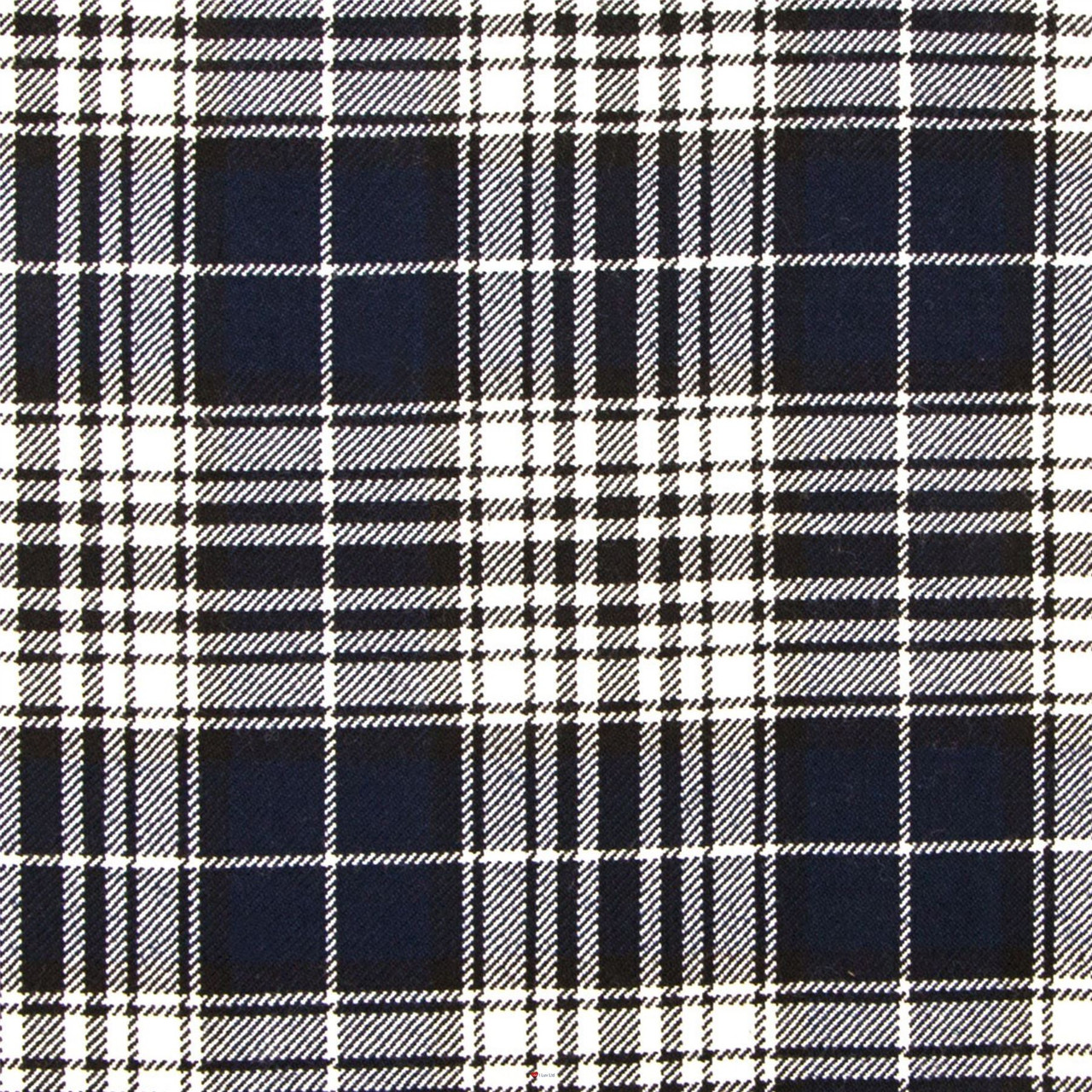 Heavy Weight 16oz Fabric Material Napier Modern Tartan 1 Metre