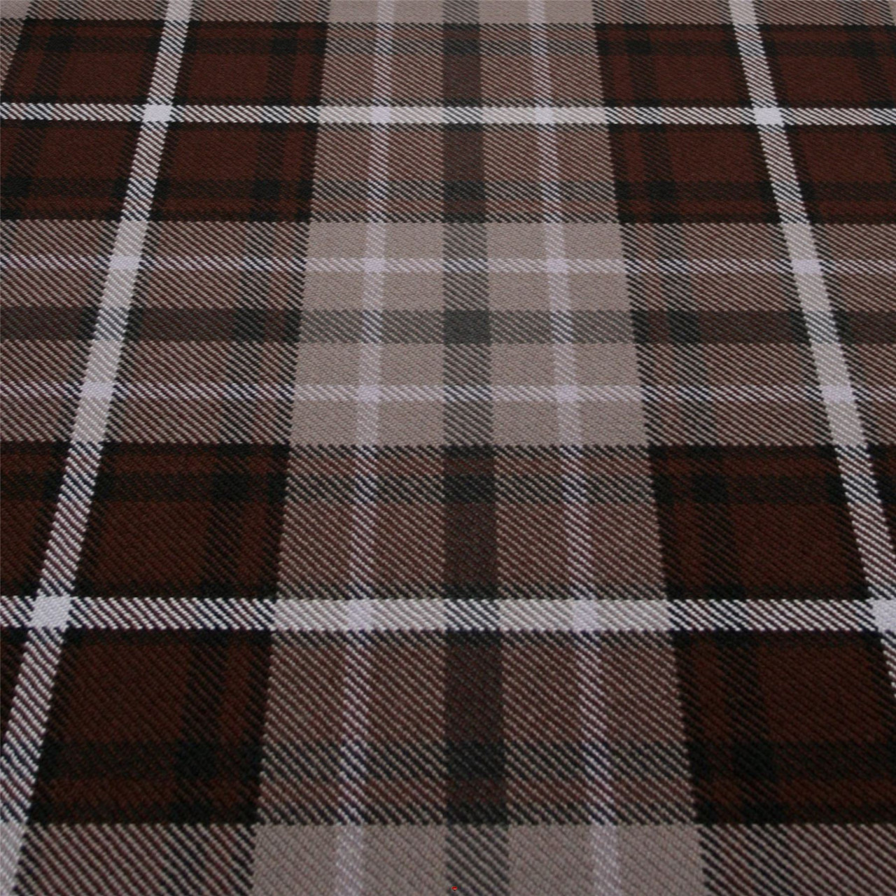 Heavy Weight 16oz Fabric Material Scotland Forever Weathered Tartan 1 Metre