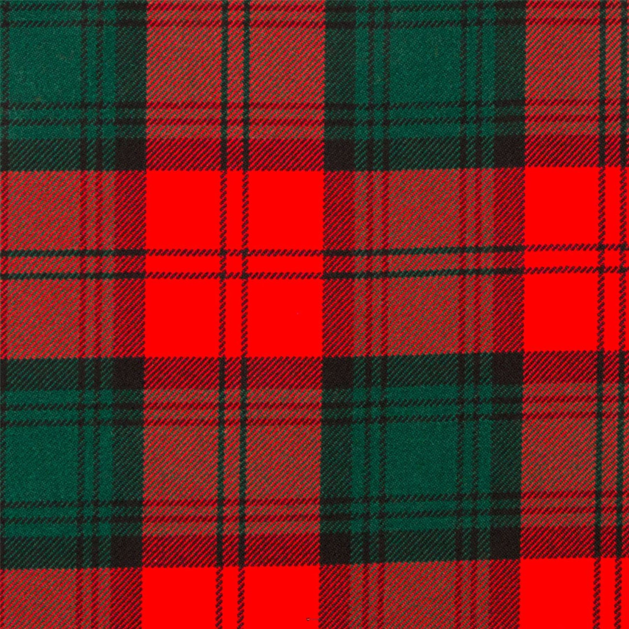 Heavy Weight 16oz Fabric Material Stewart of Atholl Modern Tartan 1 Metre