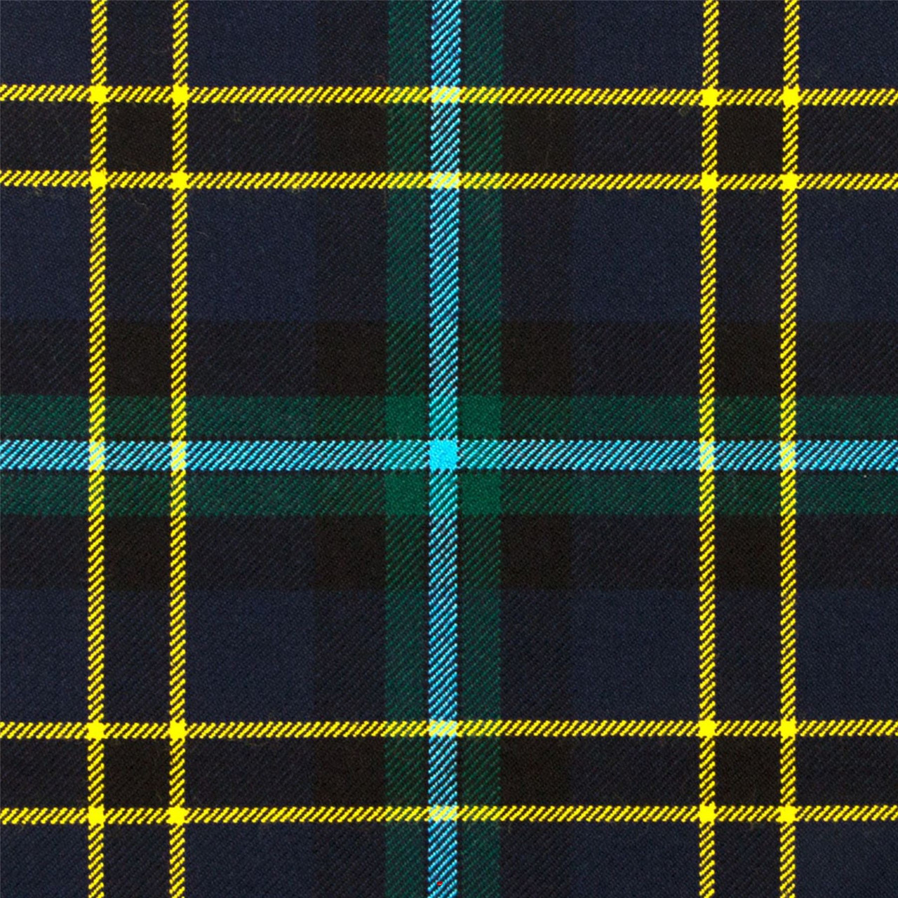 Heavy Weight 16oz Fabric Material Weir Modern Tartan 1 Metre