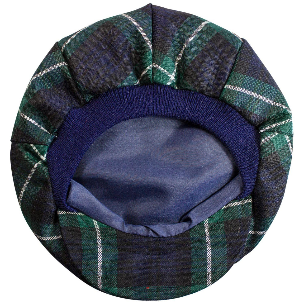 Mens Tartan Flat Cap Lamont Modern Tartan Plaid Design Mens and Womens One size Elasticated Band Comfort Fit Scottish Made