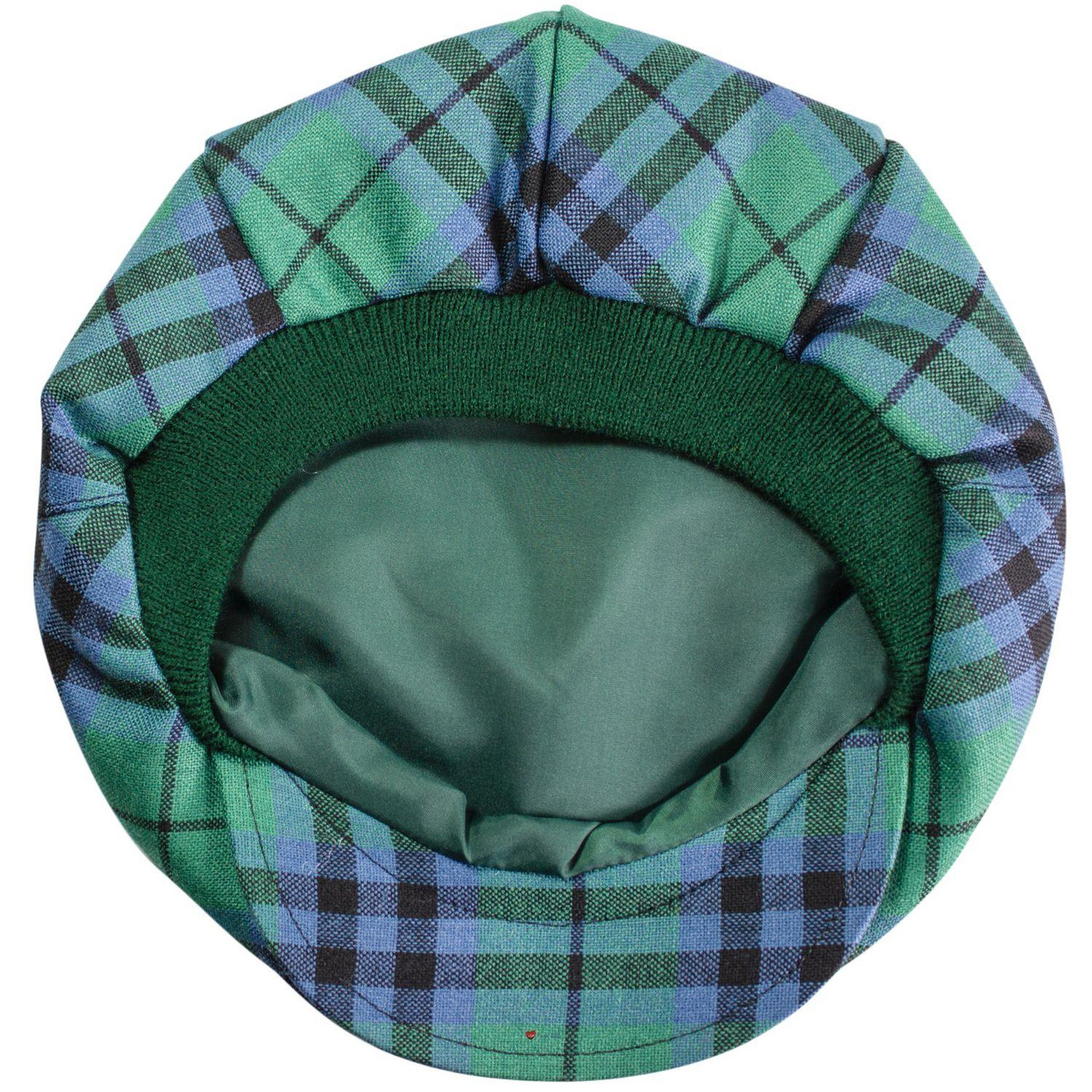 Mens Tartan Flat Cap Keith Ancient Tartan Plaid Design Mens and Womens One size Elasticated Band Comfort Fit Scottish Made