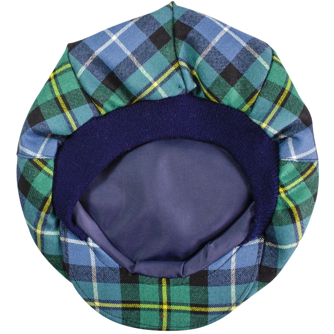 Mens Tartan Flat Cap MacNeil of Barra Ancient Tartan Plaid Design Mens and Womens One size Elasticated Band Comfort Fit Scottish Made
