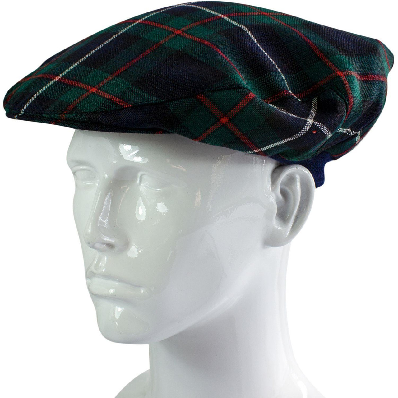 Lambswool Scarf & Flat Cap Matching Gift Set Robertson Hunting Modern Tartan Plaid One Size