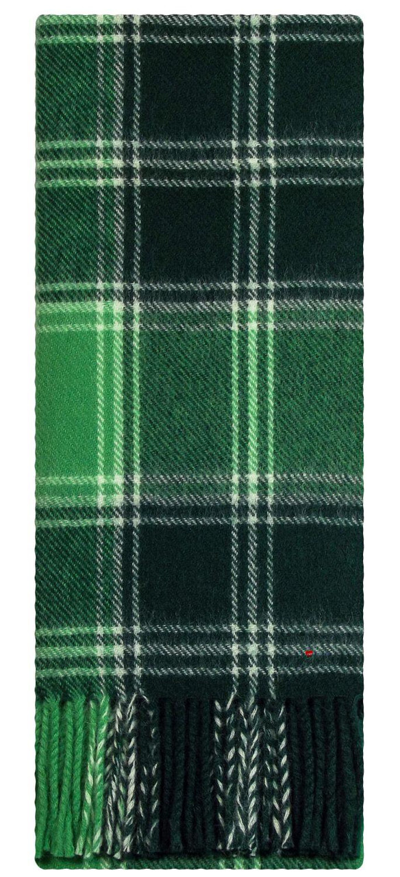Lambswool Scarf & Flat Cap Matching Gift Set MacDonald Lord Of The Isles Ancient Tartan Plaid One Size