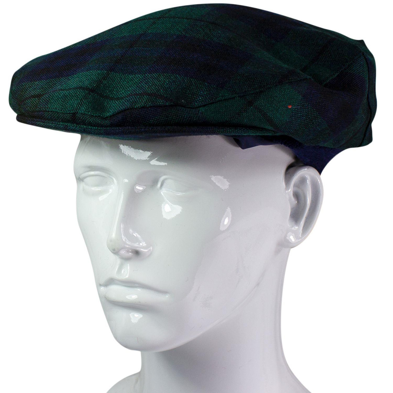 Lambswool Scarf & Flat Cap Matching Gift Set Austin Modern Tartan Plaid One Size