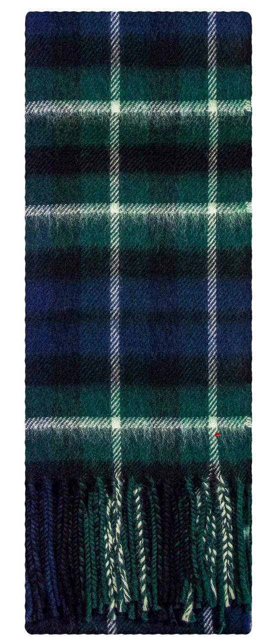 Lambswool Scarf & Flat Cap Matching Gift Set Graham Of Montrose Modern Tartan Plaid One Size