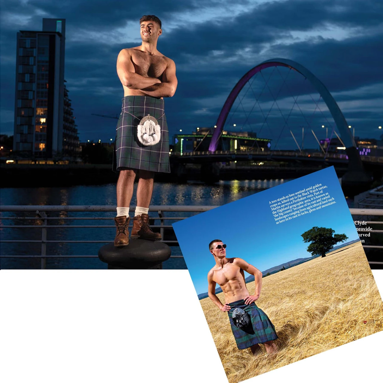 2025 We Love Kilts Large and Small Calendar Set