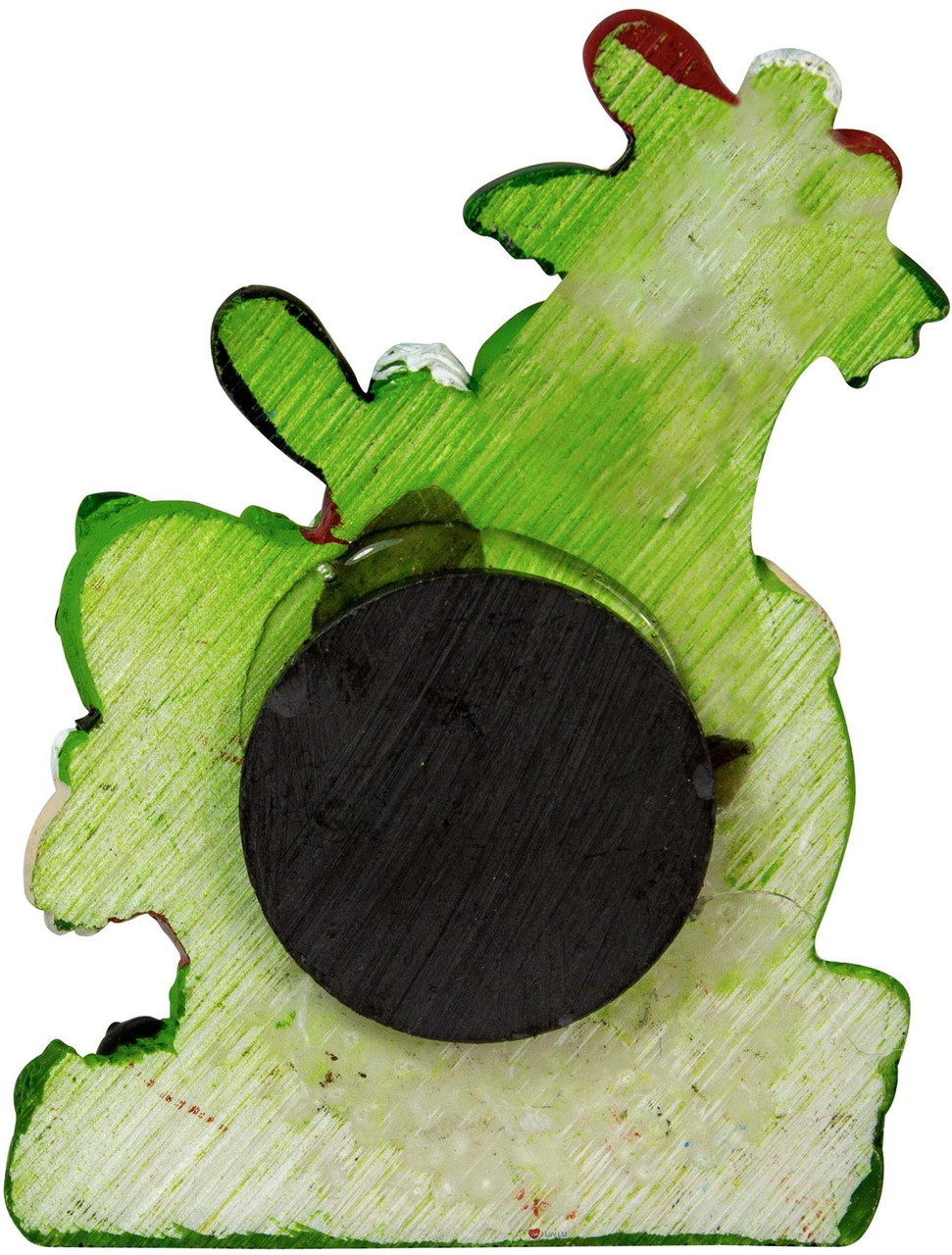 Resin Scottish Fridge Magnet With Highlander / Nessie Twins Design