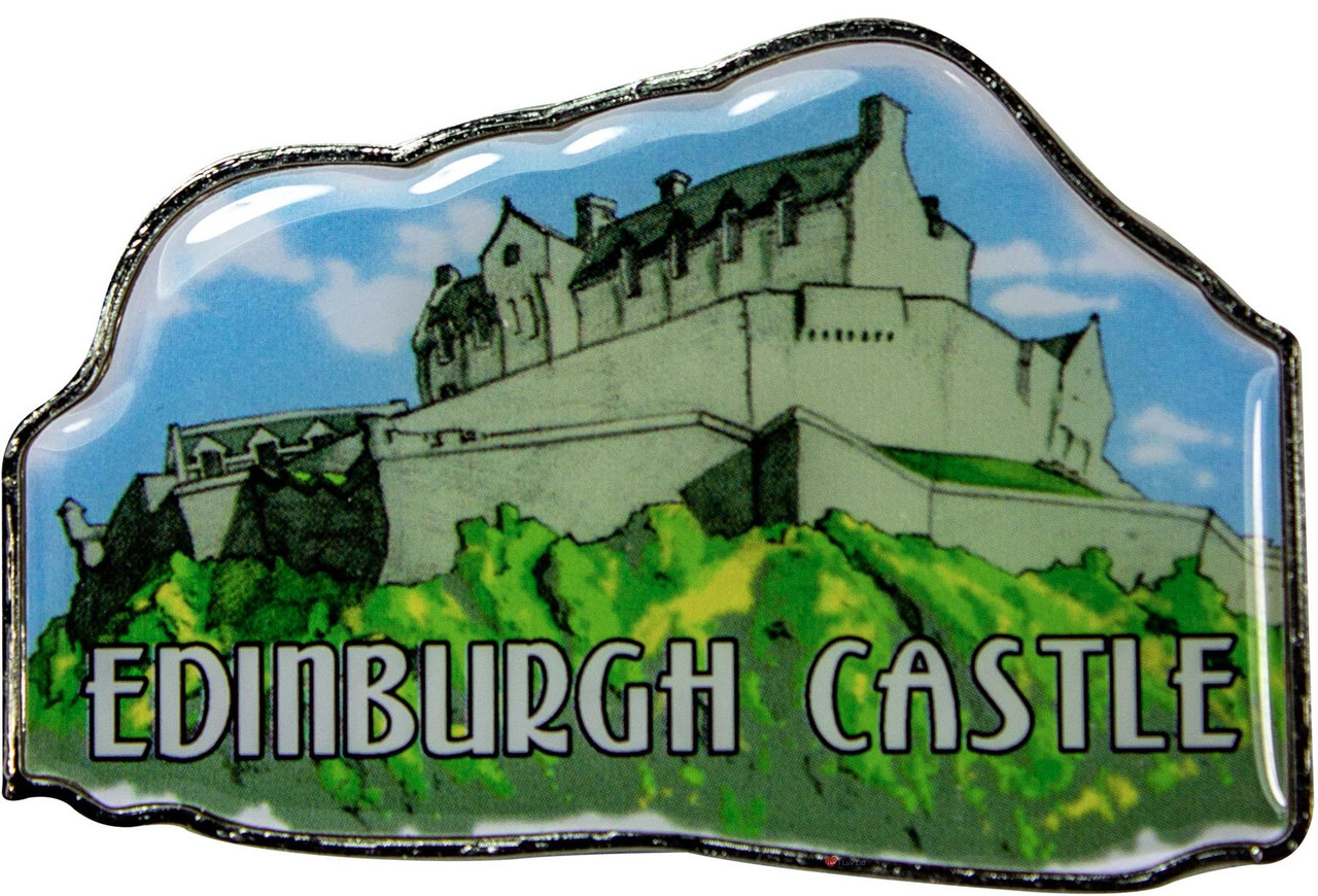 Edinburgh Castle Fridge Magnet Scotland Artwork