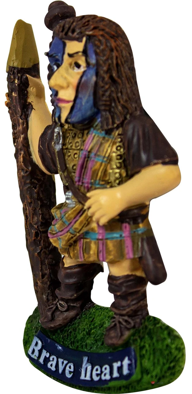 Resin Scottish Fridge Magnet With William Wallace Design