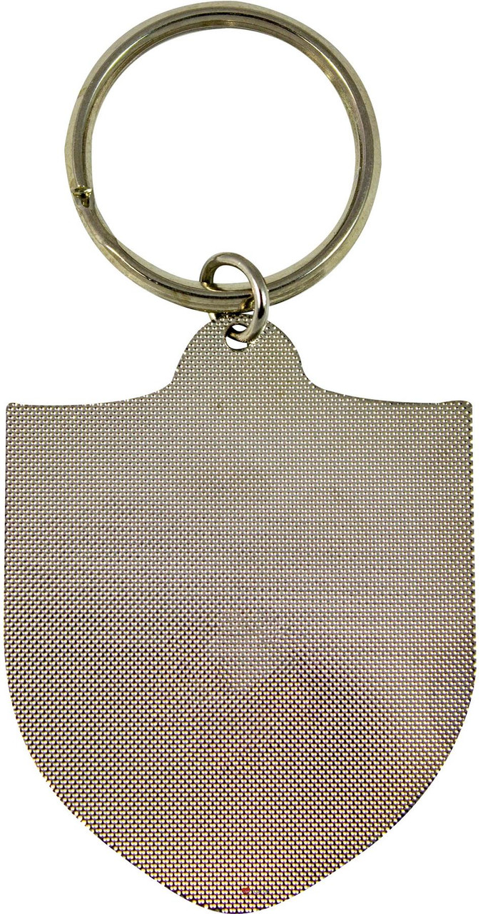 Scottish Souvenir Keyring Scotland Shield Crest 4 Designs Thistle, Nessie, Piper, Map Brass Metal
