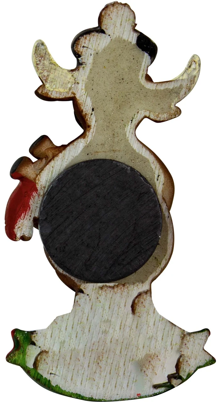 Resin Scottish Fridge Magnet With Highland Cow Design