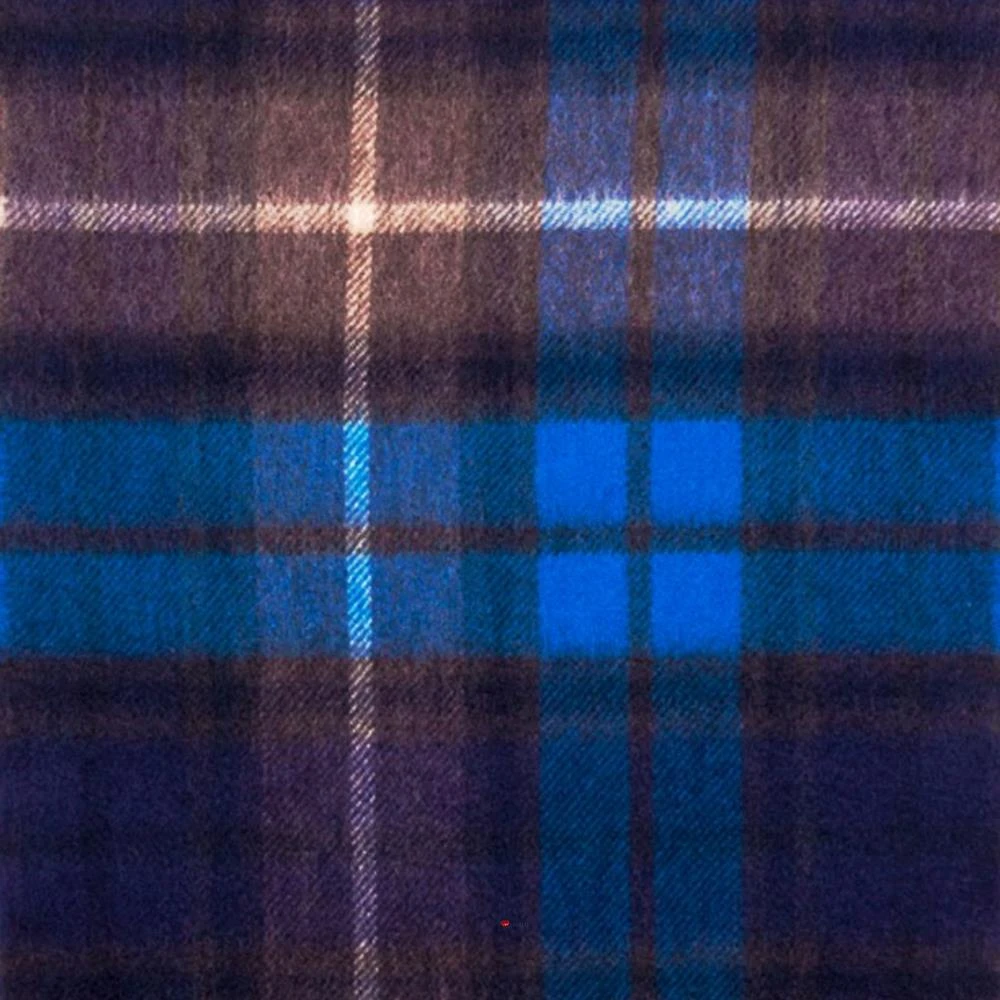 Scottish Soft Cashmere Scarf Buchanan Blue Tartan