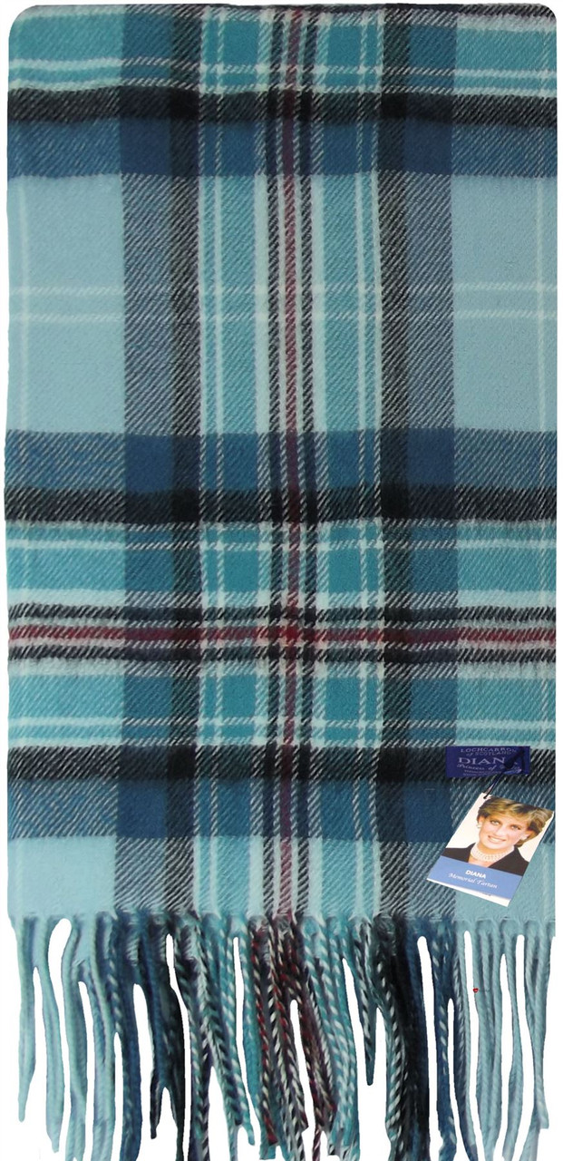 Scottish Soft Cashmere Scarf Princess Diana Memorial Tartan