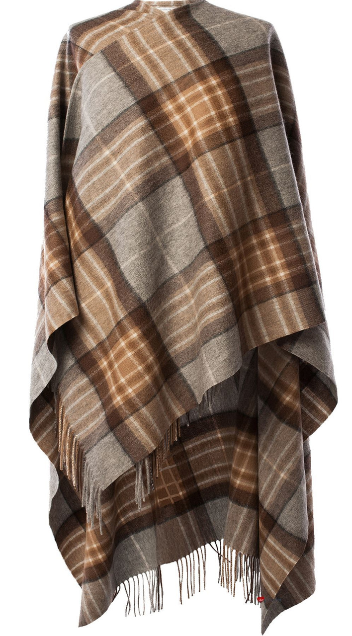 Ladies Serape Cape 100% Lambswool MacKellar Tartan
