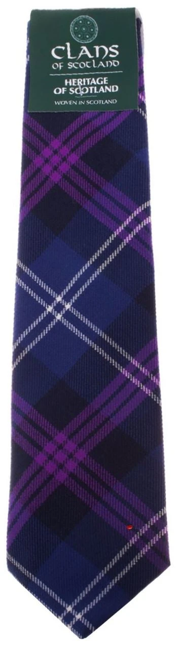Heritage of Scotland 100% Wool Scottish Tartan Tie