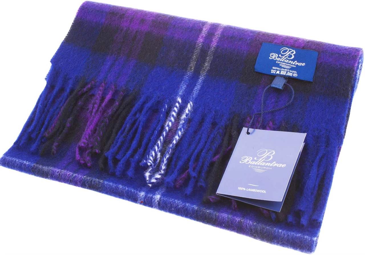 100% Lambswool Scarf Heritage of Scotland Scottish Gift Winter Scotland