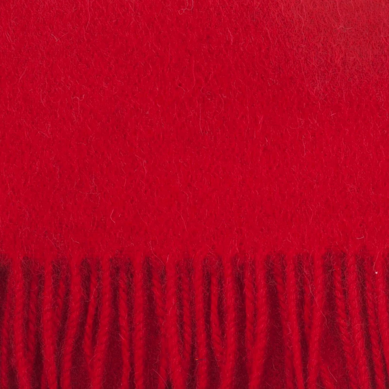 100% Lambswool Scarf Plain Red Brown Check Scottish Gift Winter Scotland