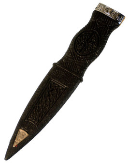 Metal Top Dummy Sgian Dubh For Traditional Scottish Dress