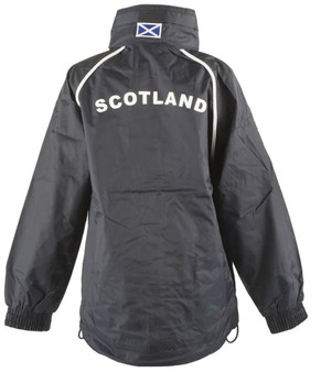 Kids Scotland Windbreaker Jacket Navy