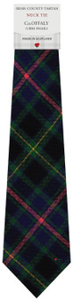 Mens Irish Wool Neck Tie in Ireland County Offaly Tartan