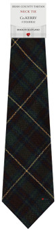 Mens Irish Wool Neck Tie in Ireland County Kerry Tartan
