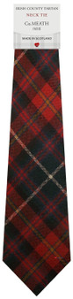 Mens Tie & Scarf Gift Set Irish County Meath Tartan Plaid