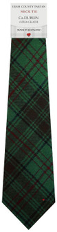 Mens Tie & Scarf Gift Set Irish County Dublin Tartan Plaid