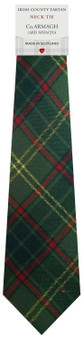 Mens Tie & Scarf Gift Set Irish County Armagh Tartan Plaid