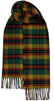 Irish Tartan Plaid Scarf County Derry-Londonderry 100% Lambswool