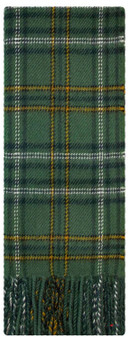 Irish Tartan Plaid Scarf County Wexford 100% Lambswool