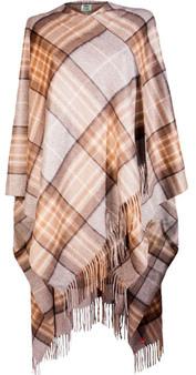 Ladies Luxurious Cashmere Cape in MacKellar Tartan