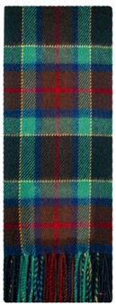 Irish Tartan Plaid Scarf County Waterford 100% Lambswool