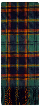 Irish Tartan Plaid Scarf County Antrim 100% Lambswool