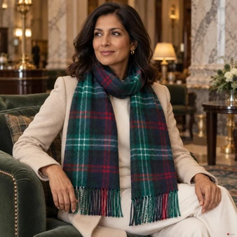 Cashmere Clan Scarf Sutherland Old Modern
