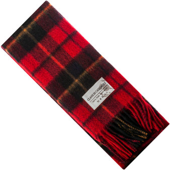Luxury 100% Cashmere Scottish Clan Scarf Wallace Modern
