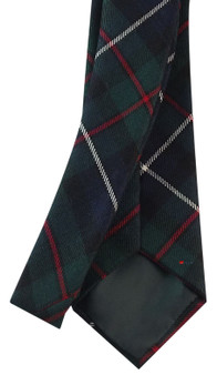 Mens Neck Tie Robertson Hunting Modern Tartan Lightweight Scottish Clan Tie